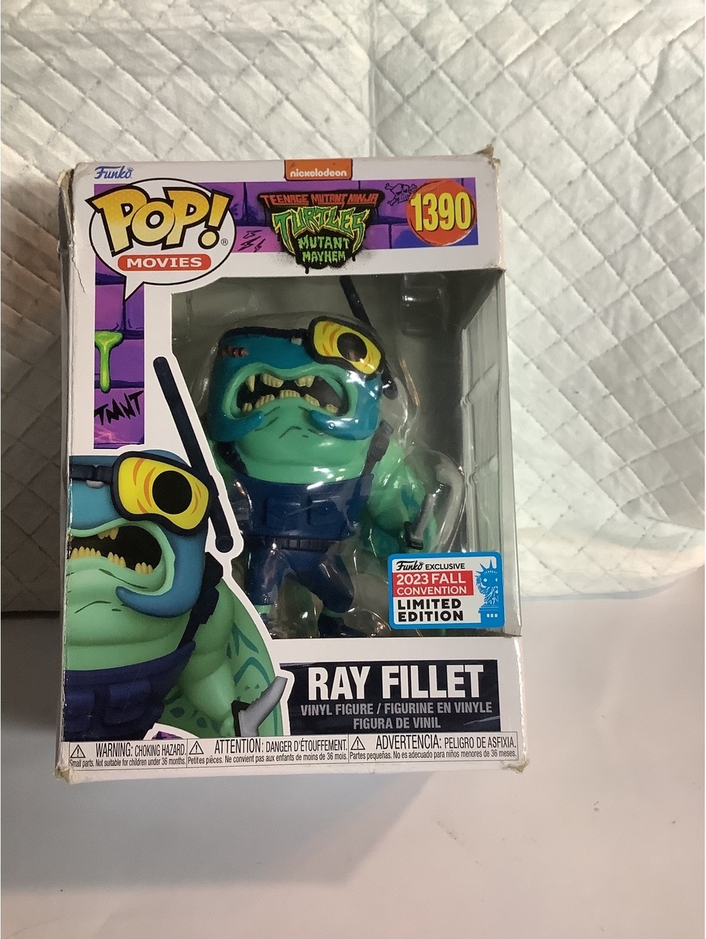 Funko Pop! Movies Ray Fillet Vinyl Figure Teenage Mutant Ninja Turtles MutantMay